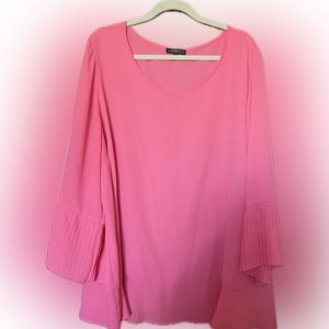 Coral colored Lane Bryant Blouse